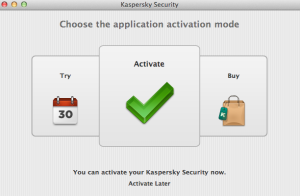 Install Kaspersky Security on Mac